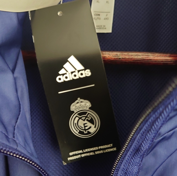 Adidas Real Madrid Anthem Jacket - Picture 3 of 6